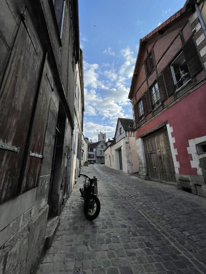 Appartement Le Coche D'Eau Auxerre Les Quais Dış mekan fotoğraf
