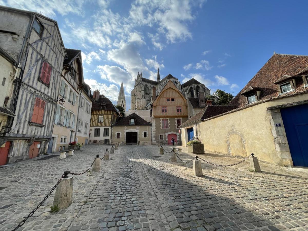 Appartement Le Coche D'Eau Auxerre Les Quais Dış mekan fotoğraf