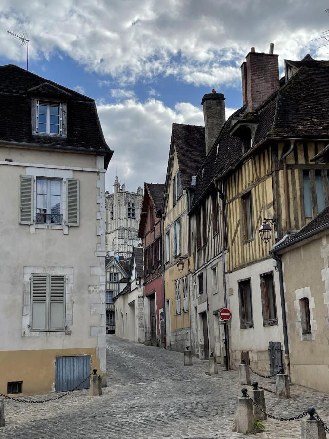 Appartement Le Coche D'Eau Auxerre Les Quais Dış mekan fotoğraf