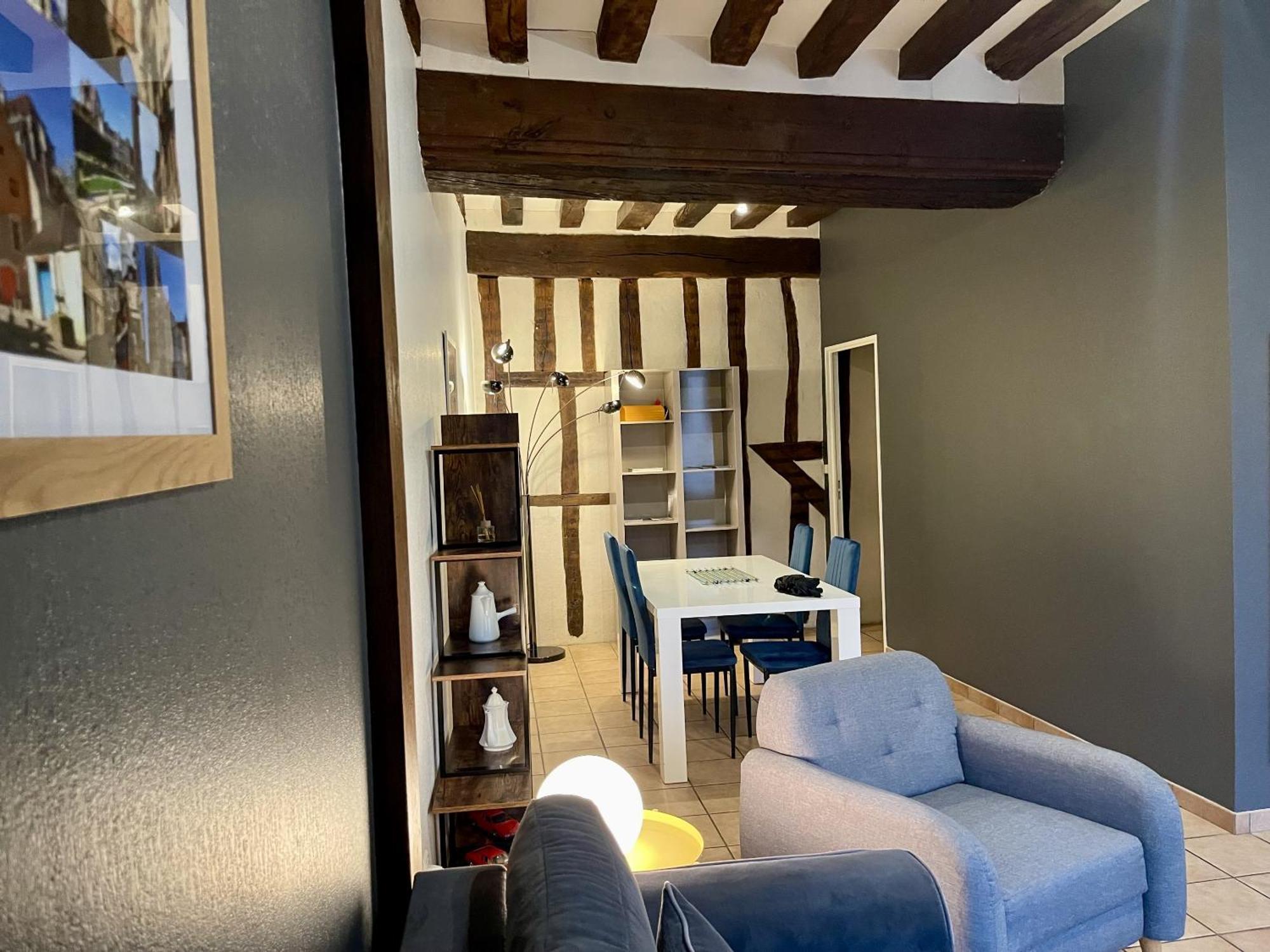 Appartement Le Coche D'Eau Auxerre Les Quais Dış mekan fotoğraf