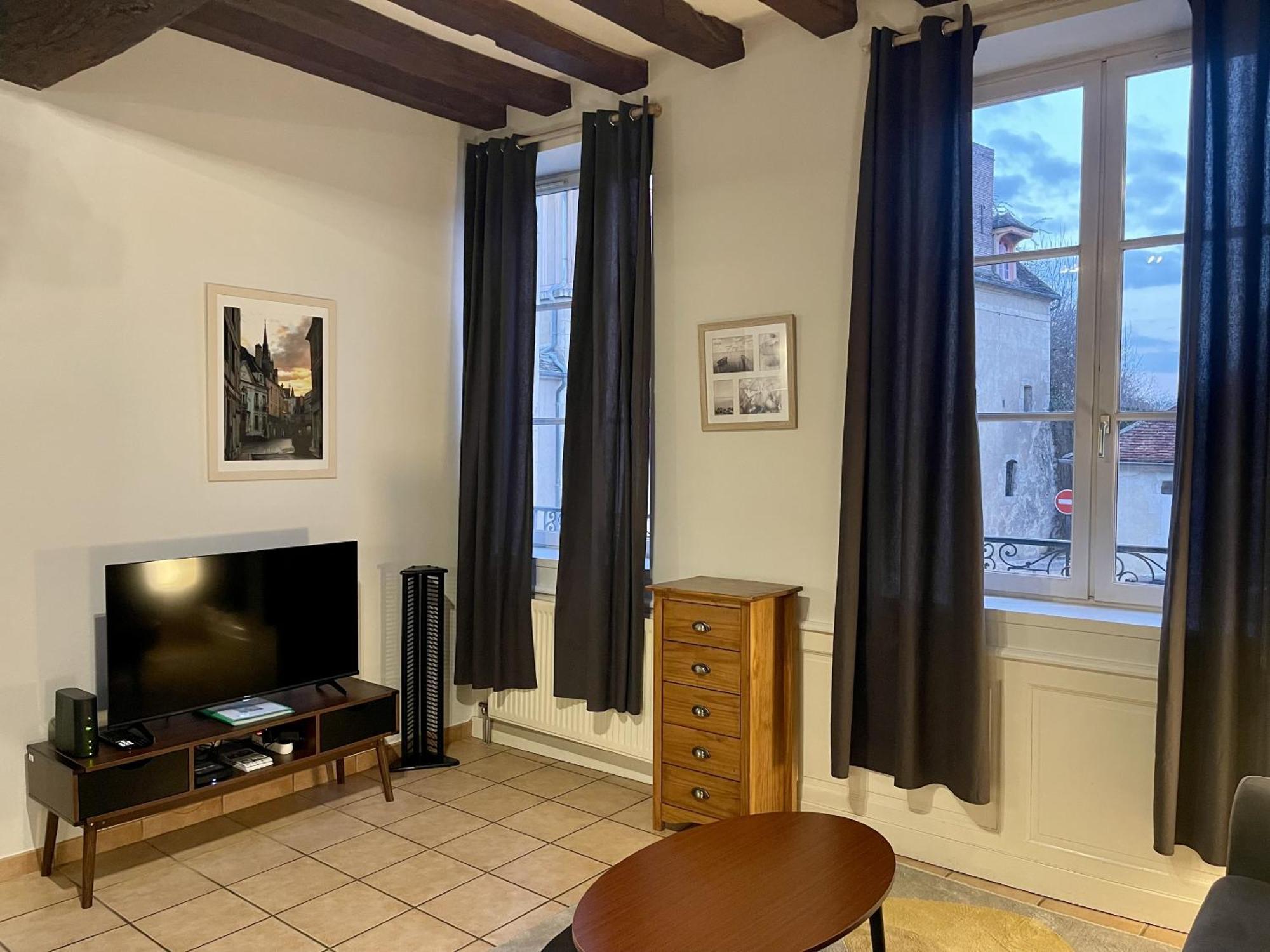 Appartement Le Coche D'Eau Auxerre Les Quais Dış mekan fotoğraf